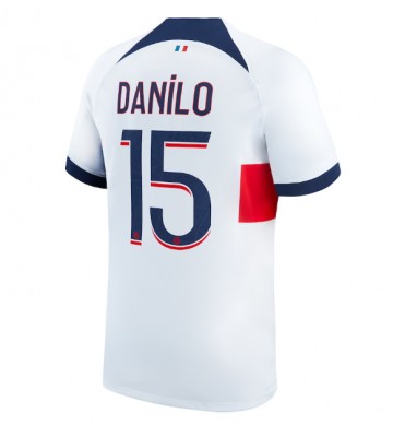Maillot de foot Paris Saint-Germain Danilo Pereira #15 Extérieur 2023-24 Manches Courte